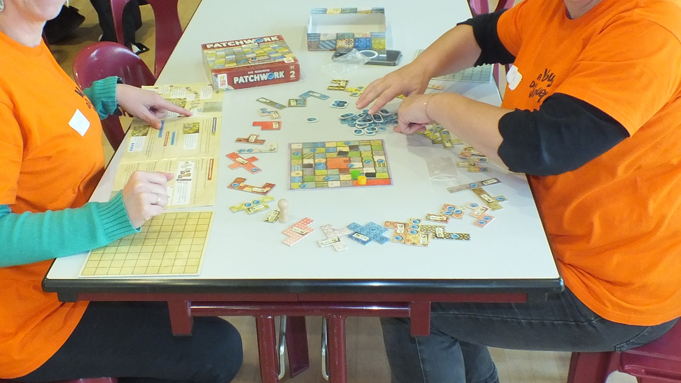Partie de jeu Patchwork 2