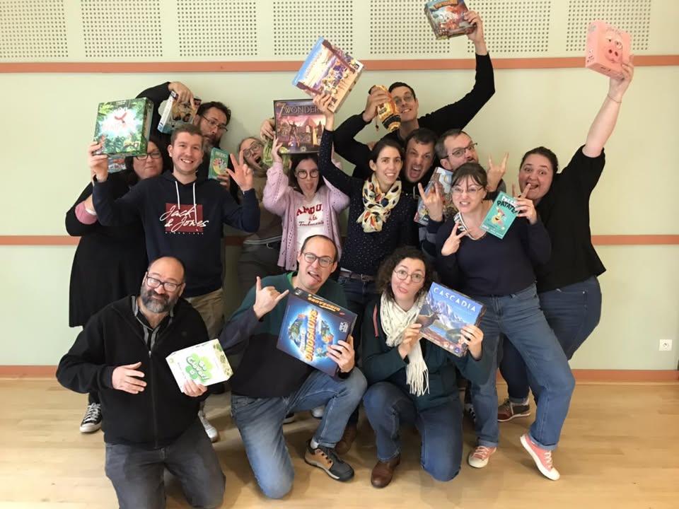 Groupe de l'association lors du festival 2024